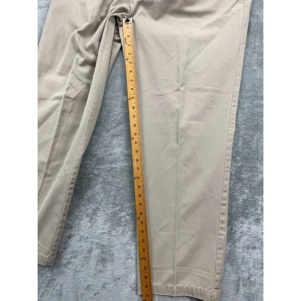 VTG Polo Ralph Lauren Men's Chino Pants 36x34 (Real‎ 36x31) Beige Pleated